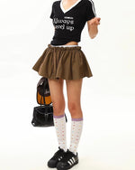 Simple design short skirt