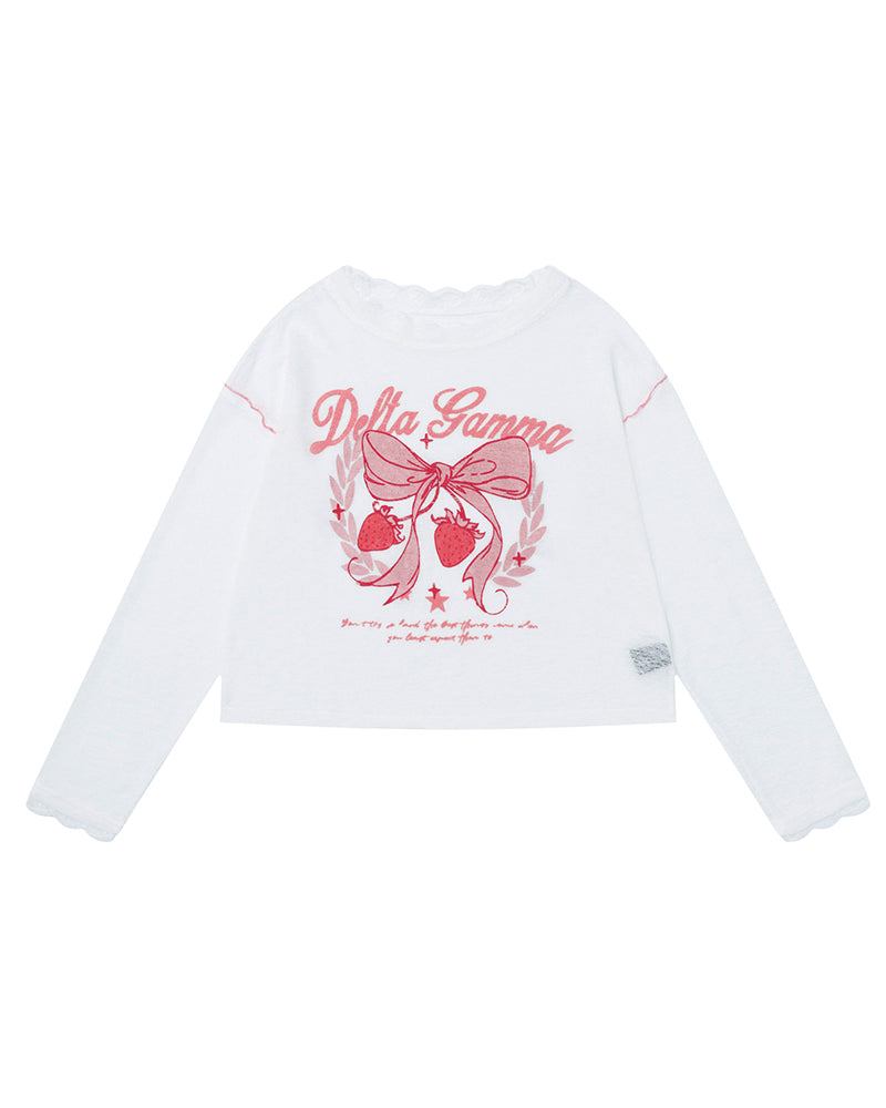 귀여운 심플한 디자인의 긴팔