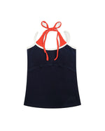 パーソナライズされたコントラストカラーのサスペンダー