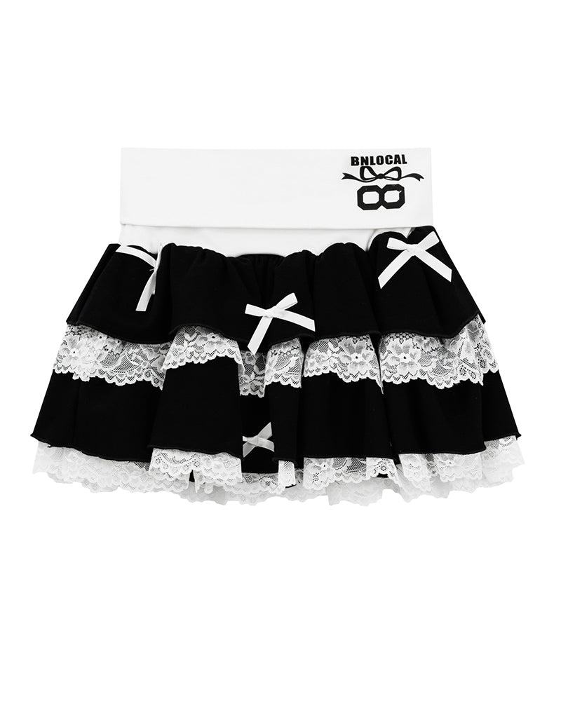 레트로 디자인 숏스커트