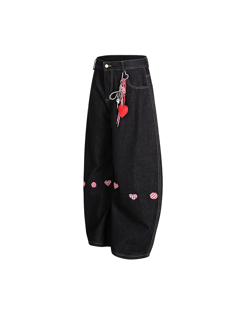 かわいいガーリージーンズ