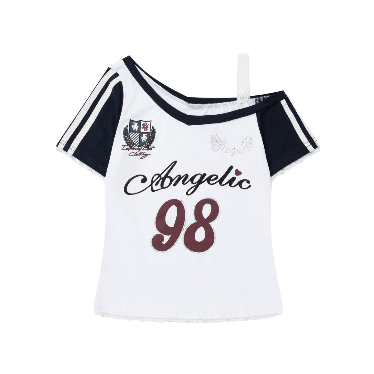 シンプルなデザインの半袖