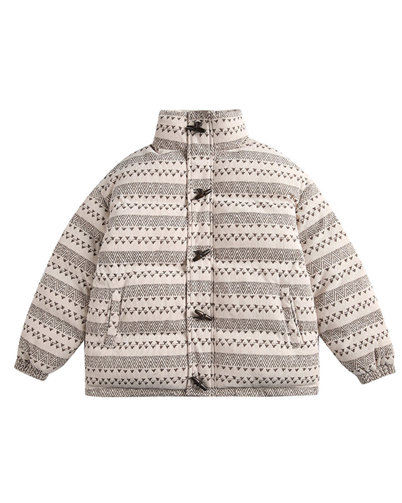 レトロカジュアルコットンジャケット