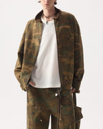Camouflage work jacket