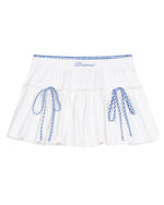 Retro bow skirt
