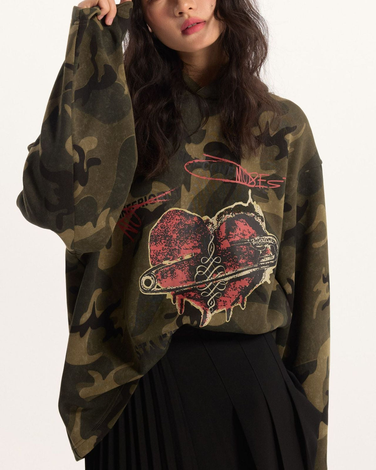 ヴィンテージ迷彩パーカー