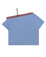 オフショルダーストラップの半袖