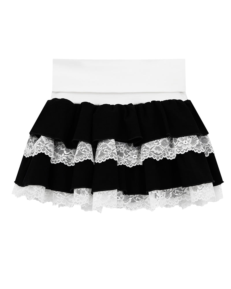 레트로 디자인 숏스커트