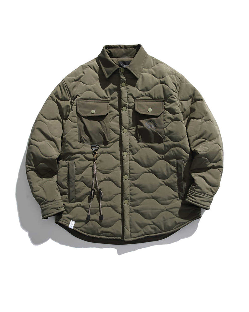 厚手のカジュアルコットンジャケット