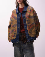 빈티지 스트리트 데님 재킷