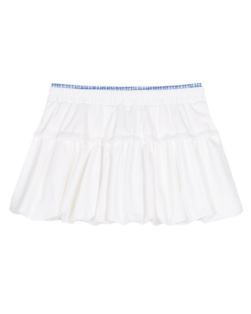 Retro bow skirt