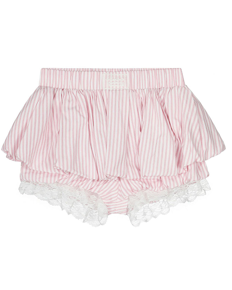 스트라이프 캐주얼 반바지