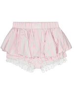 스트라이프 캐주얼 반바지