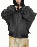 Fake two-piece cotton jacket