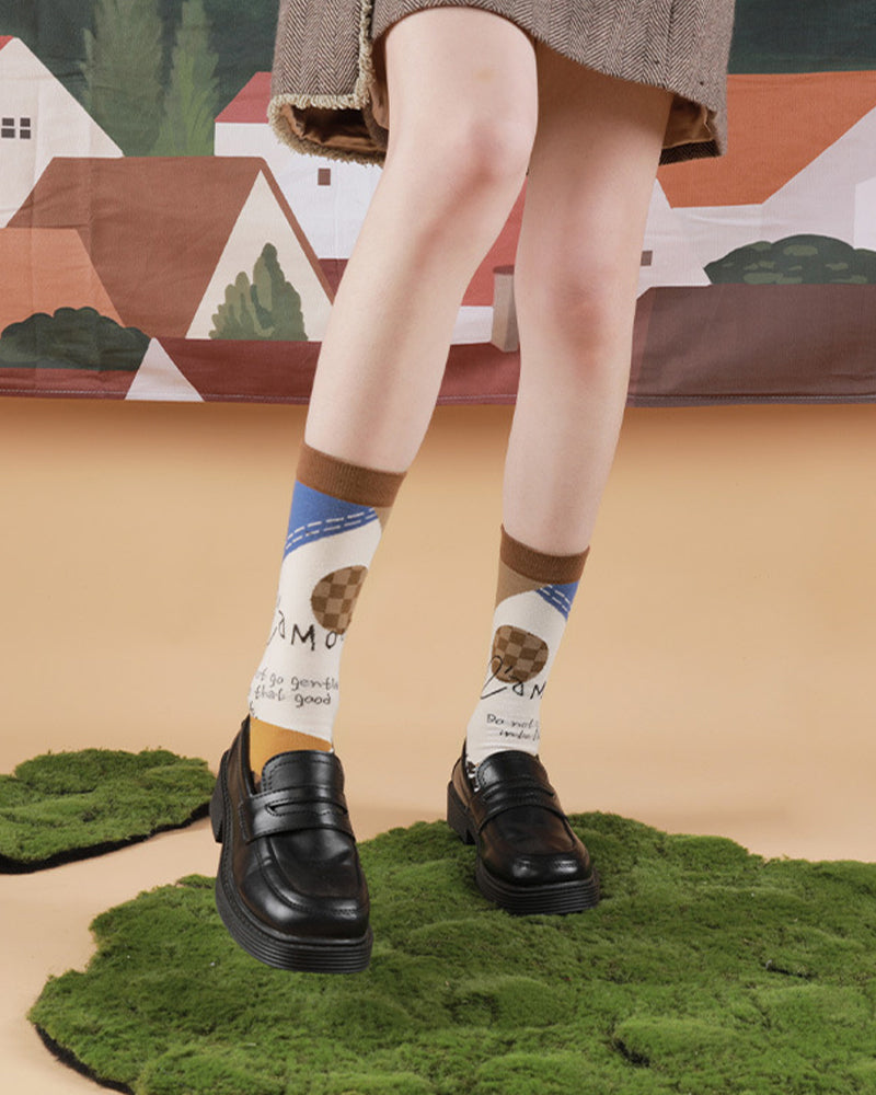 かわいい綿の靴下