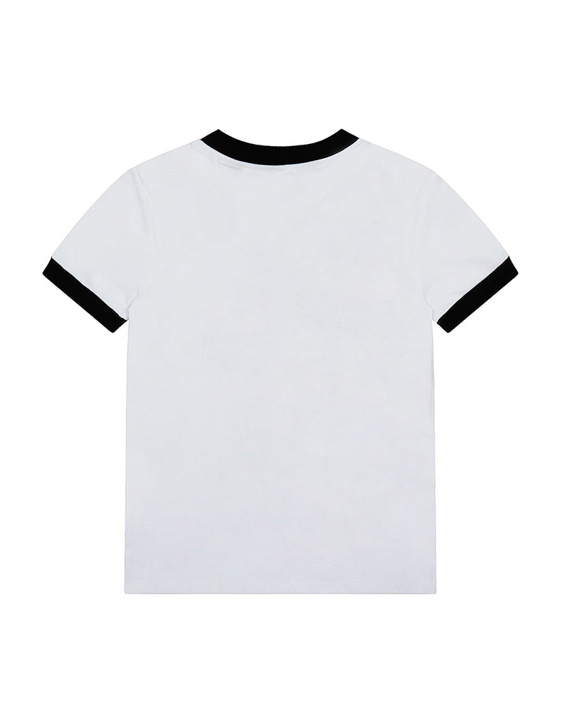 かわいい女の子のゆったりとした半袖