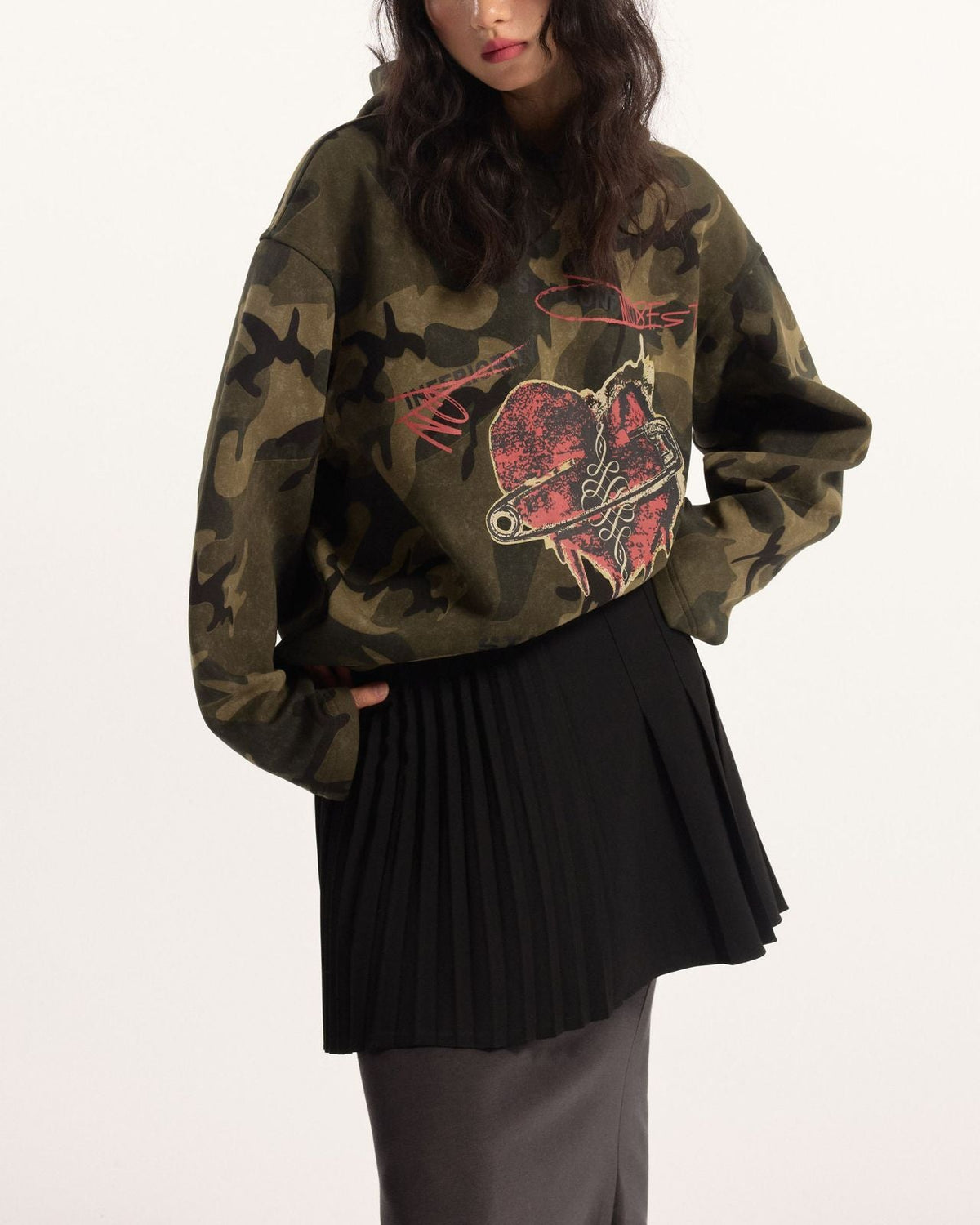 ヴィンテージ迷彩パーカー