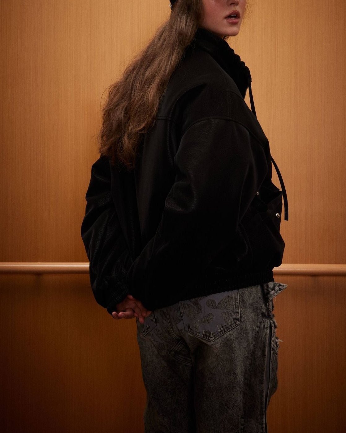 シンプルなカップルジャケット