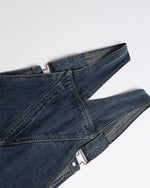 Embroidered overalls