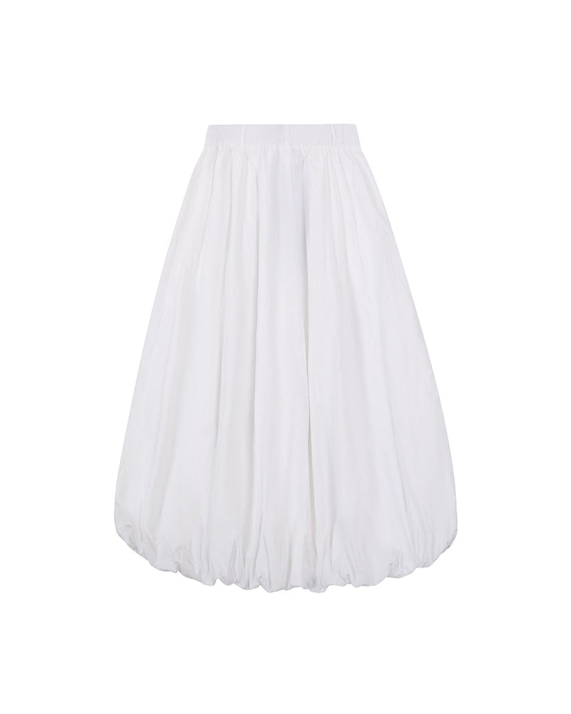 シンプルな個性スカート