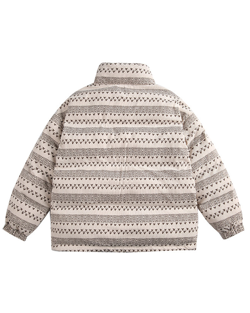 レトロカジュアルコットンジャケット