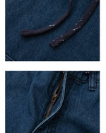 ベーシックなダブルポケットデニムショートパンツ