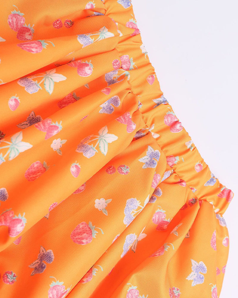 도파민 과일 꽃봉오리 스커트