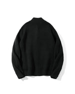 カジュアルレトロニットカーディガン