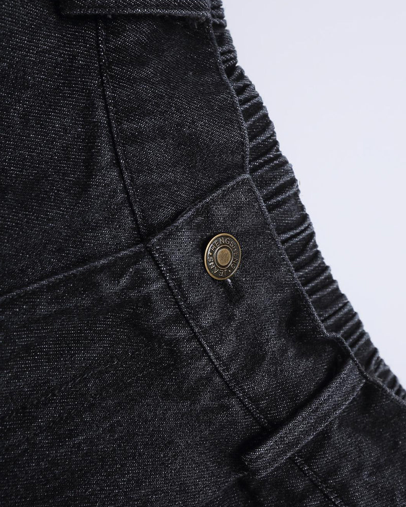 漫画の刺繍入りショートパンツ