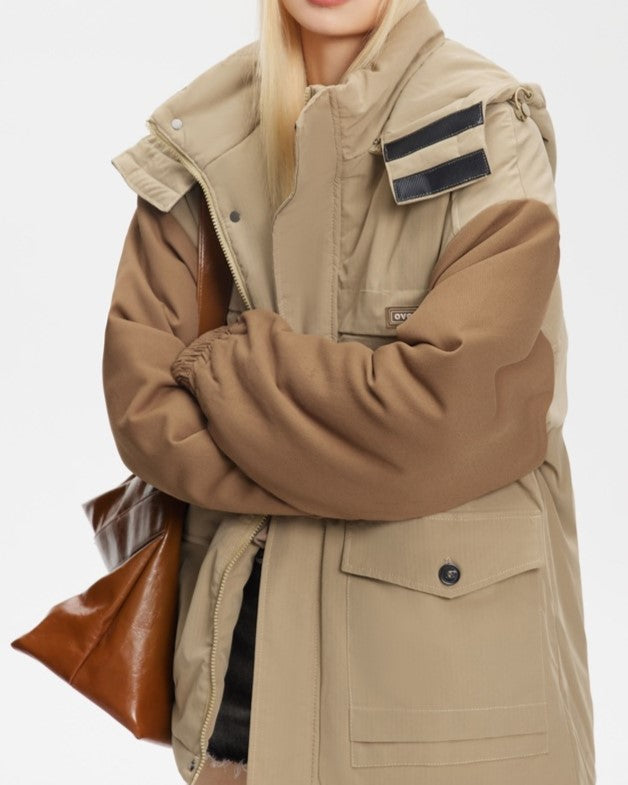 ヴィンテージのゆったりとしたコットンジャケット