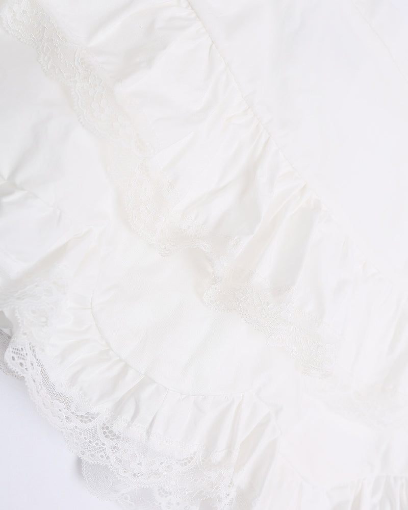 フリルレーススカート