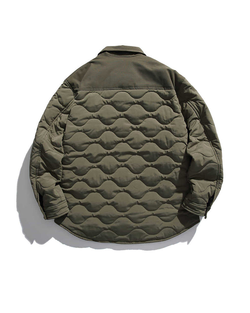 厚手のカジュアルコットンジャケット