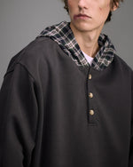 Casual fake two piece sweatshirt