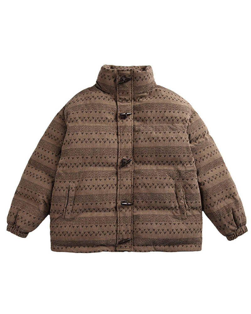 レトロカジュアルコットンジャケット