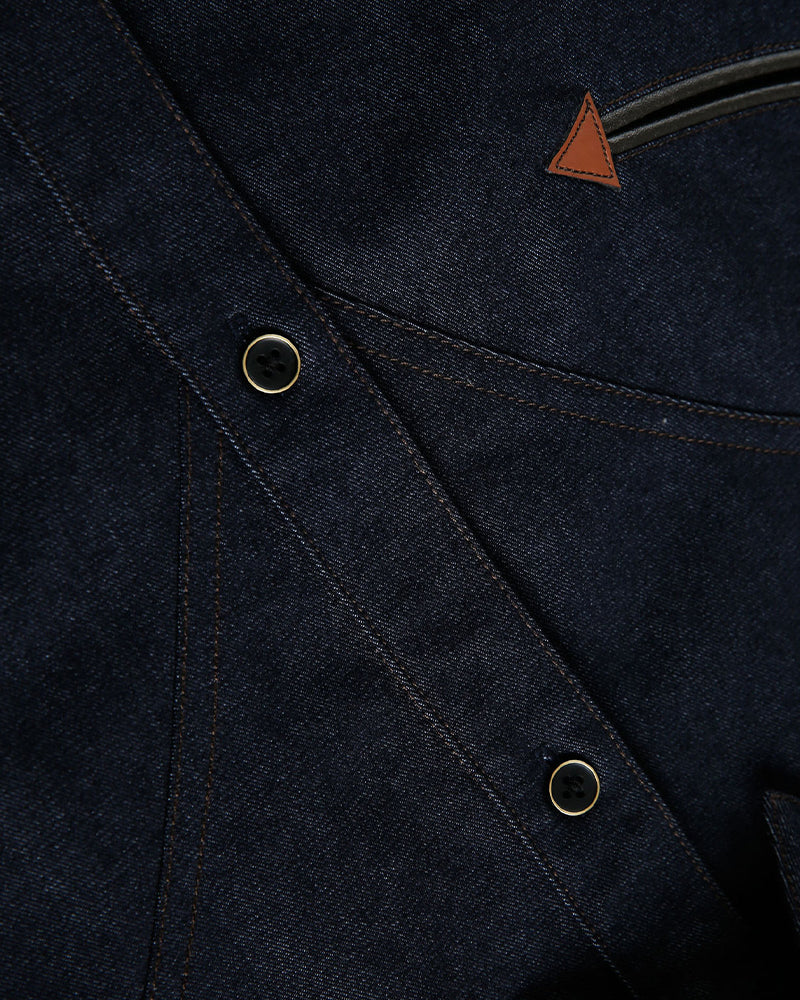 Color-block Patchwork Casual Shirt