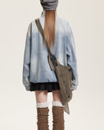 ヴィンテージウォッシュデニムジャケット