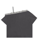 オフショルダーストラップの半袖