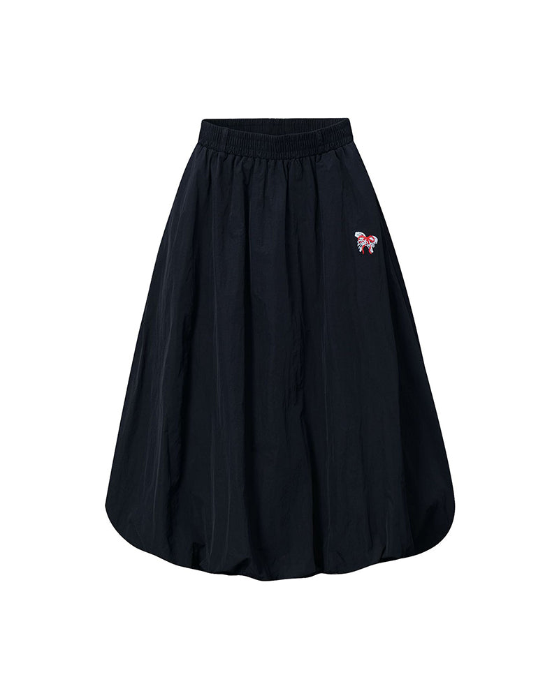 シンプルな個性スカート