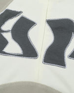 カラーブロックの長袖