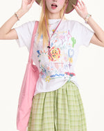 Cute personality short sleeves