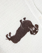 Puppy Open-Knit Shirt