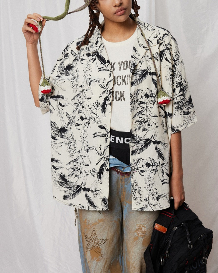 Couple short sleeve shirt