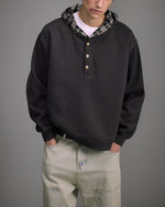 Casual fake two piece sweatshirt