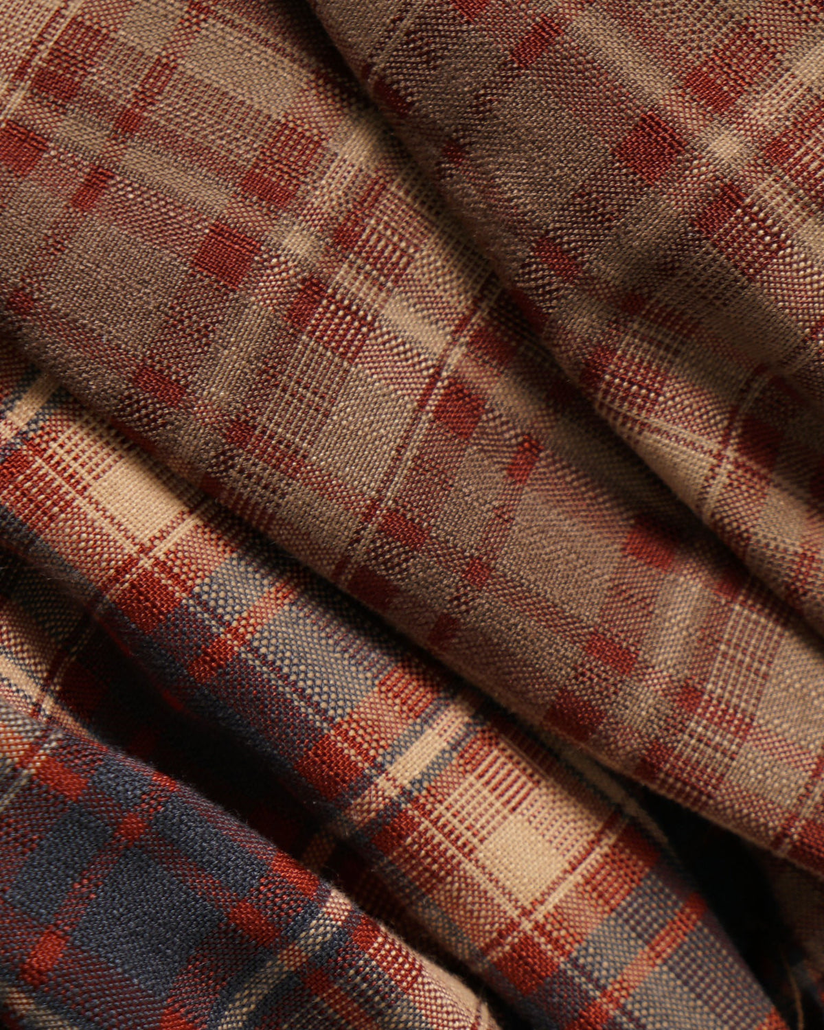 レトロなホットガールのパッチワークスカート