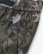 Floral camouflage shorts