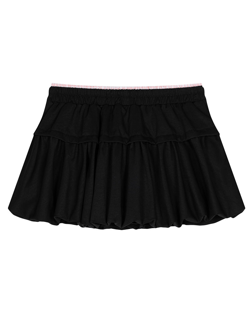Retro bow skirt