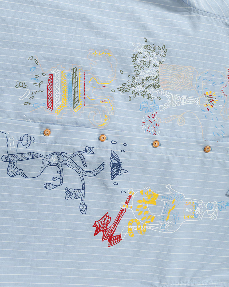 Trendy Short-Sleeve Shirt