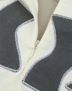 カラーブロックの長袖