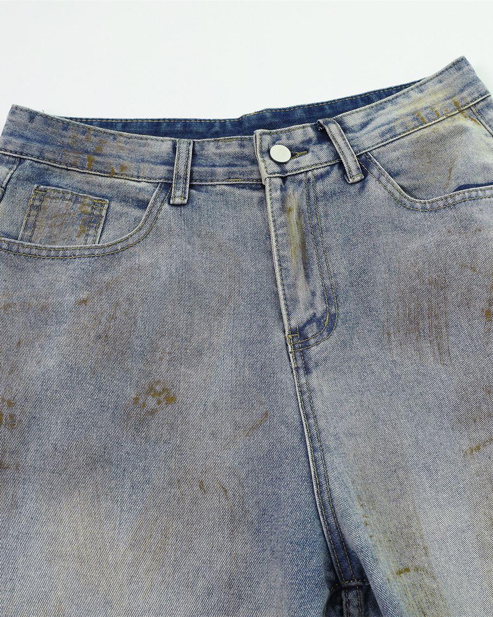 カジュアルストレートジーンズ