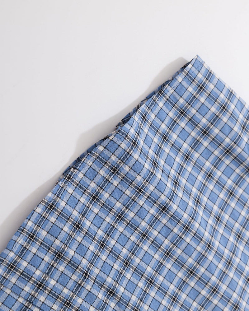 ヴィンテージチェック半袖シャツ